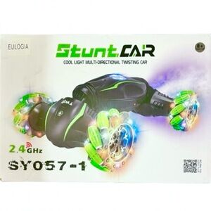 🆕-Remote Control 2.4Ghz Stunt Car 360° Rotate: Road/Pebble/Park/Sand/Carpet/Rock